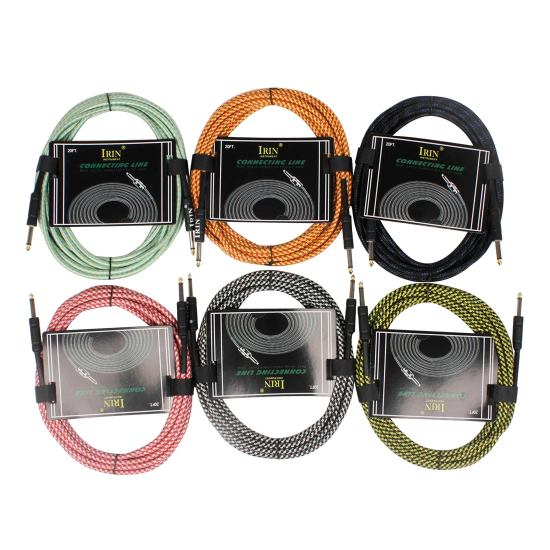 IRIN Premium No Noise Audio Cable for Guitar & Bass ATHLEXES