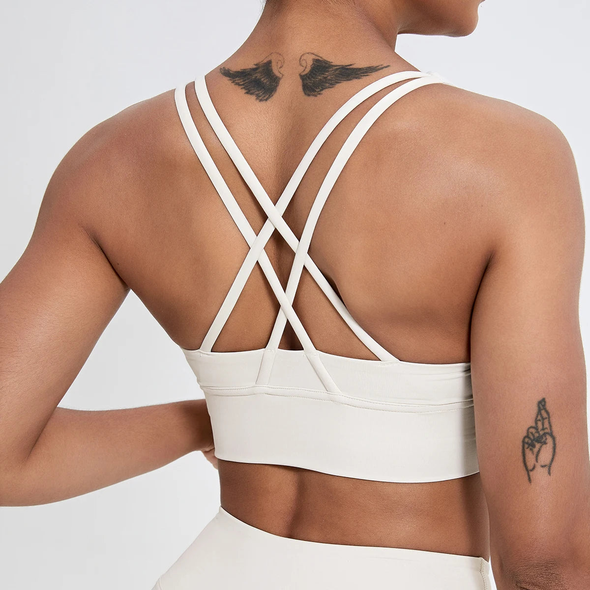EliteFit Cross Back Sports Bra for Women ATHLEXES
