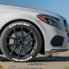 Custom 3D Tire Lettering Stickers for Your Car ATHLEXES