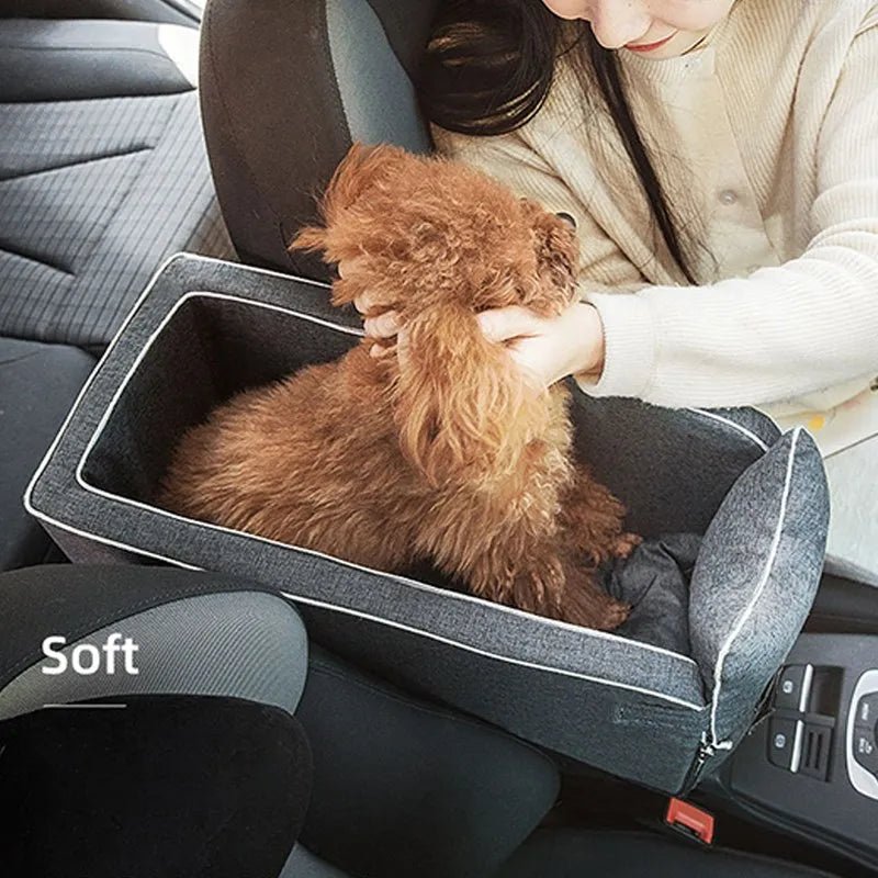 Car Central Dog Seat Bed Portable Small Dogs and Cats CarrierSafety Travel Bag Accessories dropshipping no package ATHLEXES