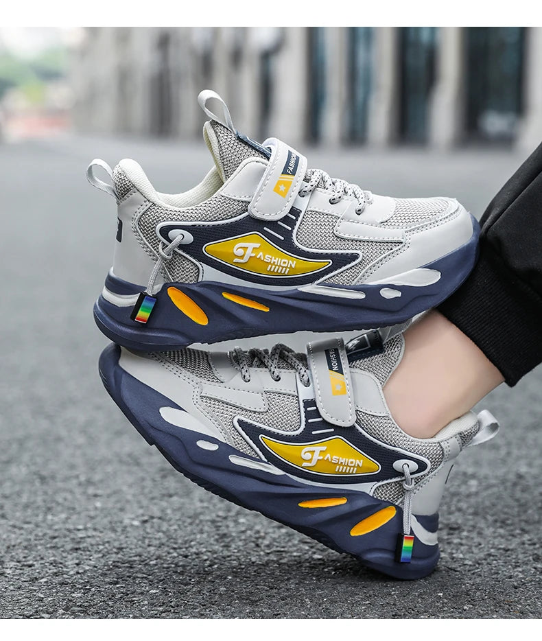 Trendy Kids' Breathable Non-Slip Sports Sneakers ATHLEXES