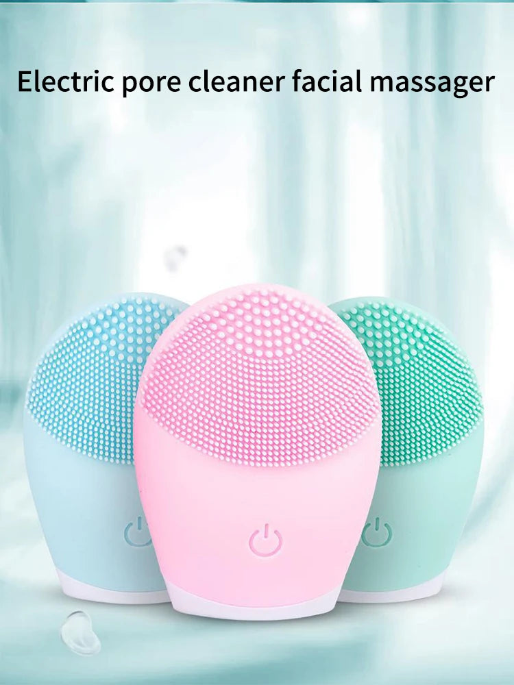 SilkGlow Electric Facial Cleansing Massager ATHLEXES