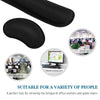 ErgoComfort Memory Foam Mouse Pad with Wrist Support ATHLEXES