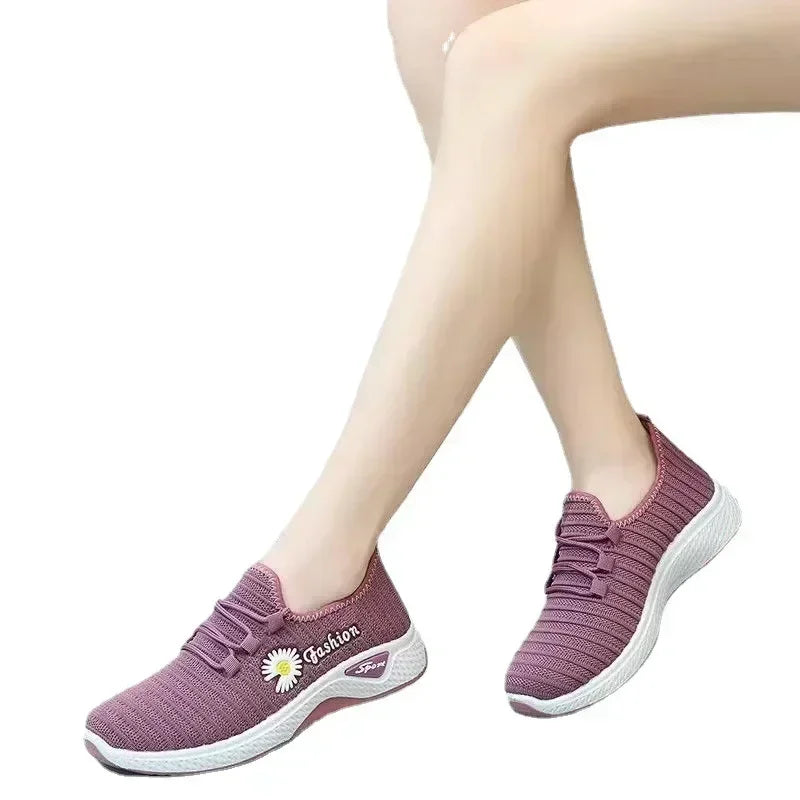 Women's True Fly Weaving Casual Sports Shoes - BreezeWalk Elegance ATHLEXES