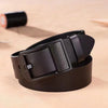 Luxury Cowhide Men's Belt with Metal Alloy Buckle ATHLEXES
