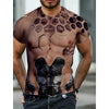 Urban Ink 3D Printed Oversized T-Shirt ATHLEXES