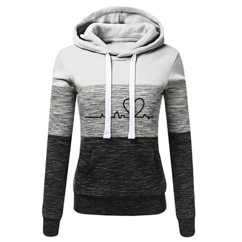ChicFleece Color Block Hoodie for Women ATHLEXES