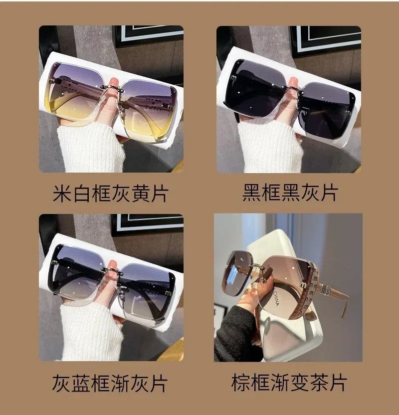 Belanova Luxury Oversized Square Sunglasses ATHLEXES