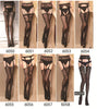Seductive Fishnet Crotchless Pantyhose with Suspenders ATHLEXES