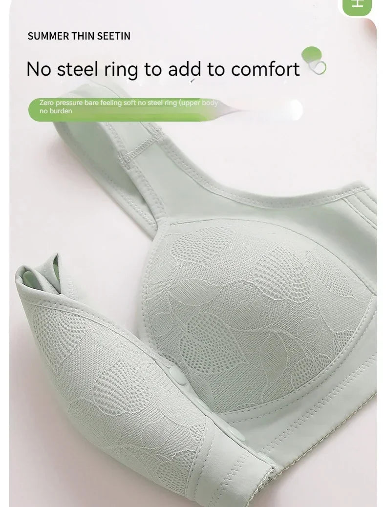 ComfortCurve Front Open Nursing Bra for Moms ATHLEXES