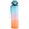 HydraMark 1L Gradient Time-Marker Water Bottle ATHLEXES