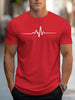 Graphic Cotton Casual Tee for Men ATHLEXES