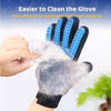 Pet Grooming Kit for Dog Cat Rabbit Fur 2 Sided Grooming Brush Bath Cleaning Glove De-Shedding De-Matting Pet Hair ATHLEXES