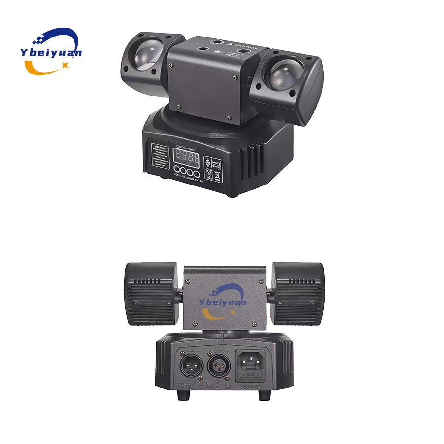 Ybeiyuan LED 3-in-1 DMX Disco Strobe Light ATHLEXES