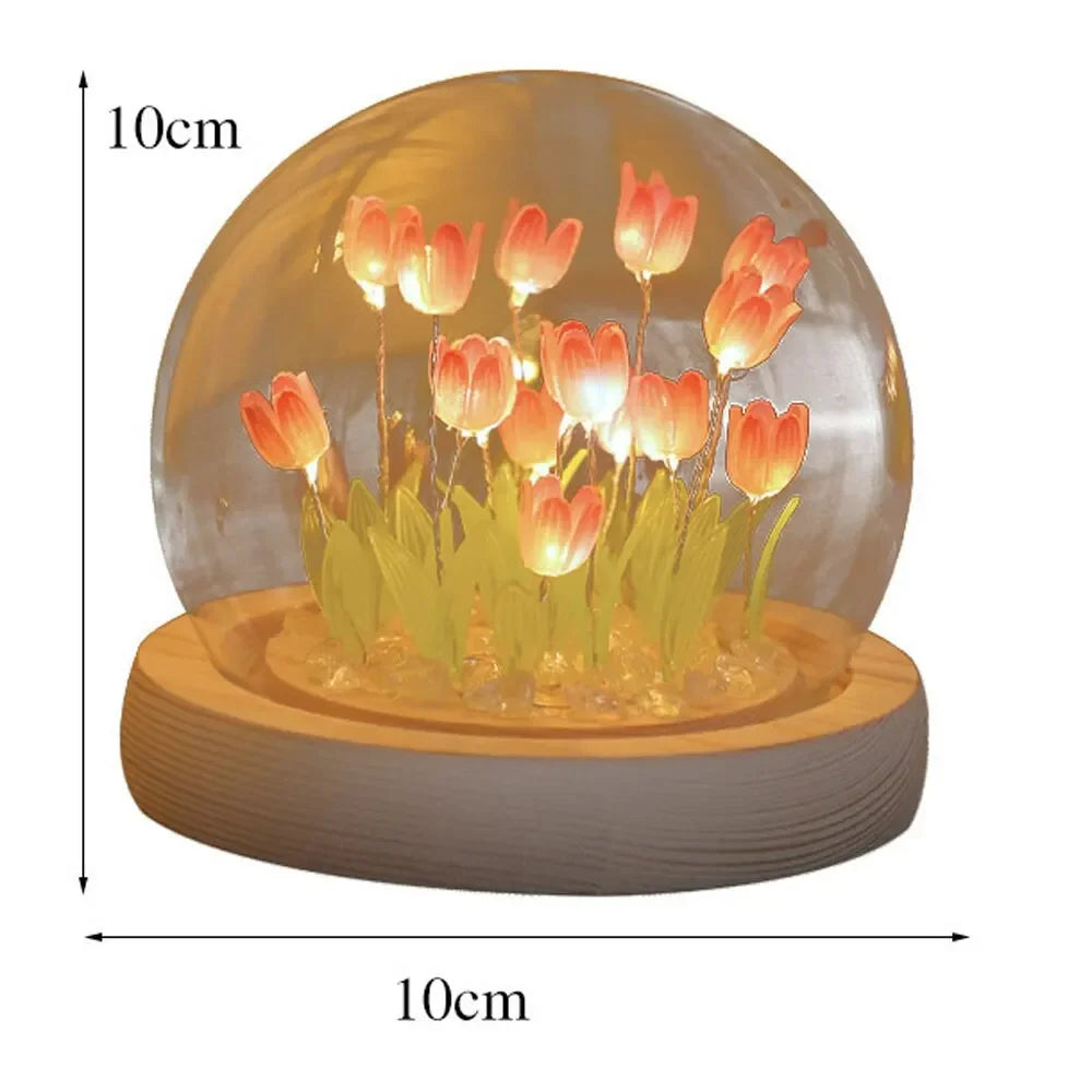 TulipGlow Handmade LED Night Light ATHLEXES