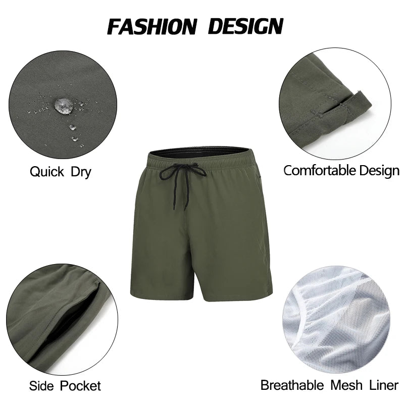 AquaFlex Quick Dry Men's Swim Shorts ATHLEXES