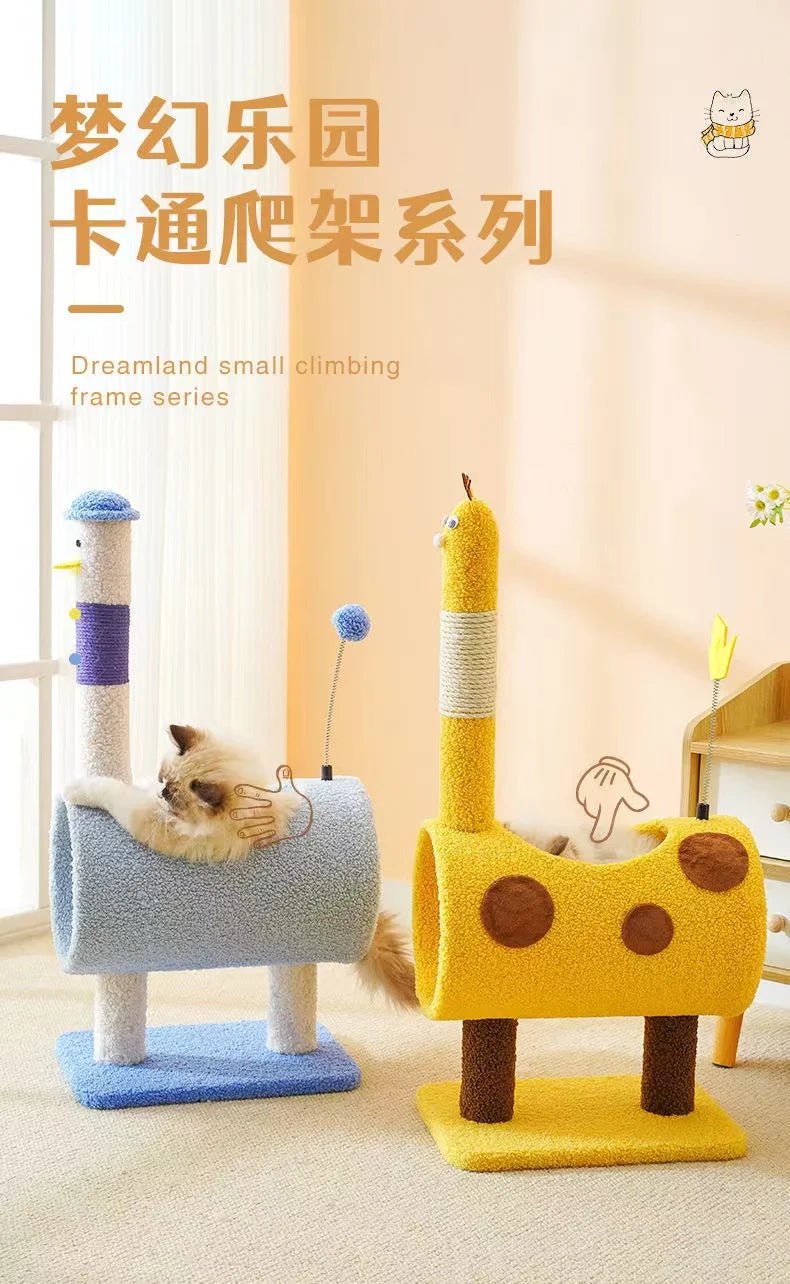 Cute Tree Tower Cat Scratcher ATHLEXES