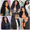 GlamWave Glueless Deep Wave Human Hair Wig ATHLEXES