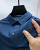 SilkCool Men's Polo: Luxury Summer Short Sleeve Shirt ATHLEXES