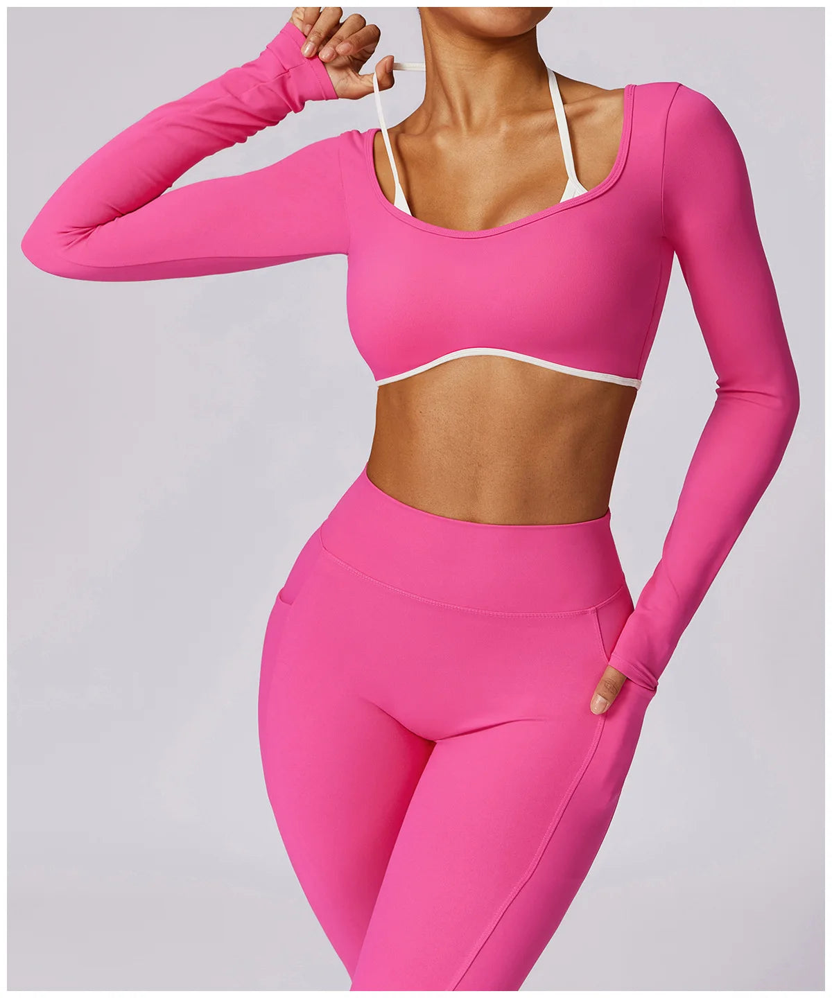 Premium Womenâ??s Yoga Set with Leggings and Bra ATHLEXES