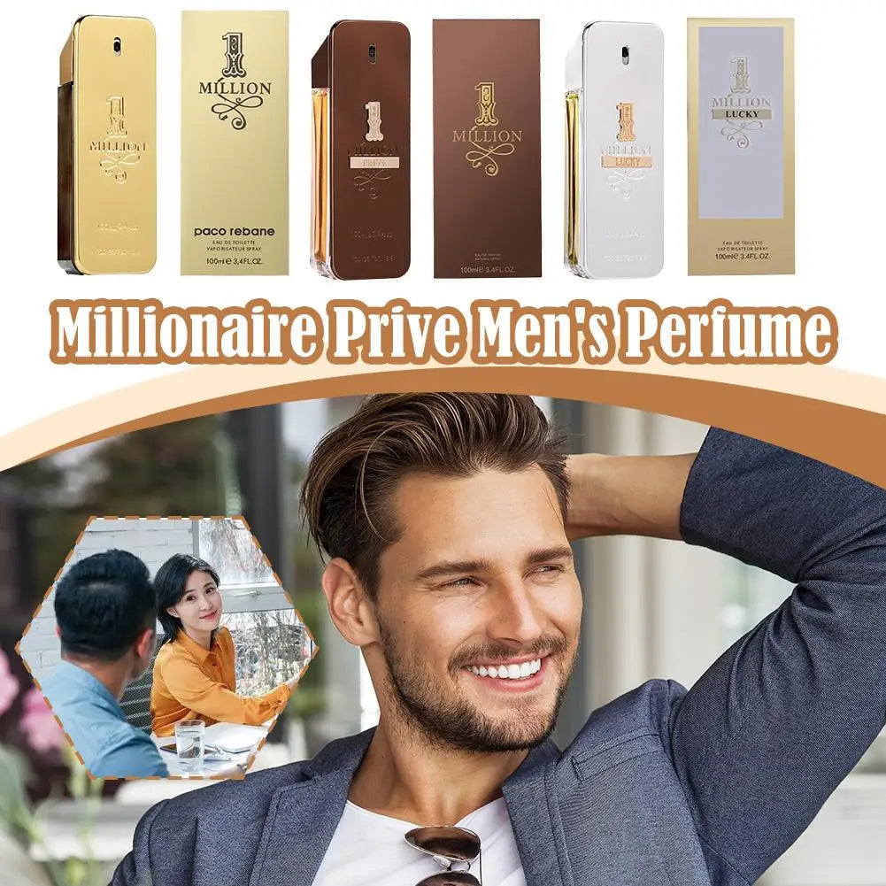 Golden Millionaire Deep Aroma Men's Perfume 100ml ATHLEXES