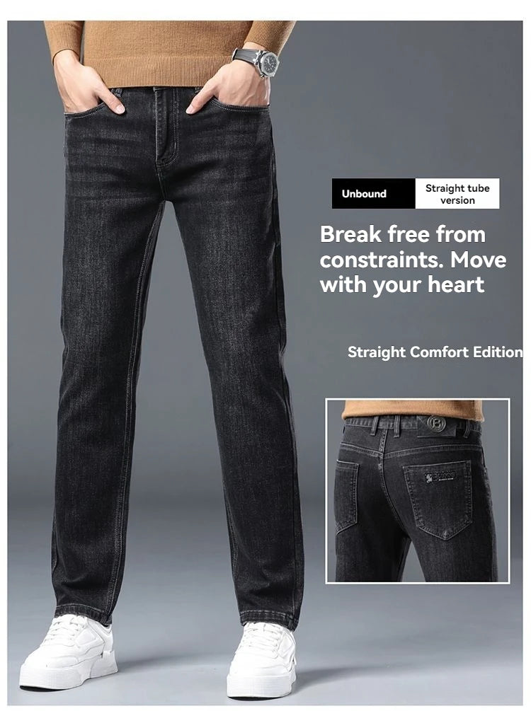 Choly Men's Slim Fit Stretch Jeans ATHLEXES