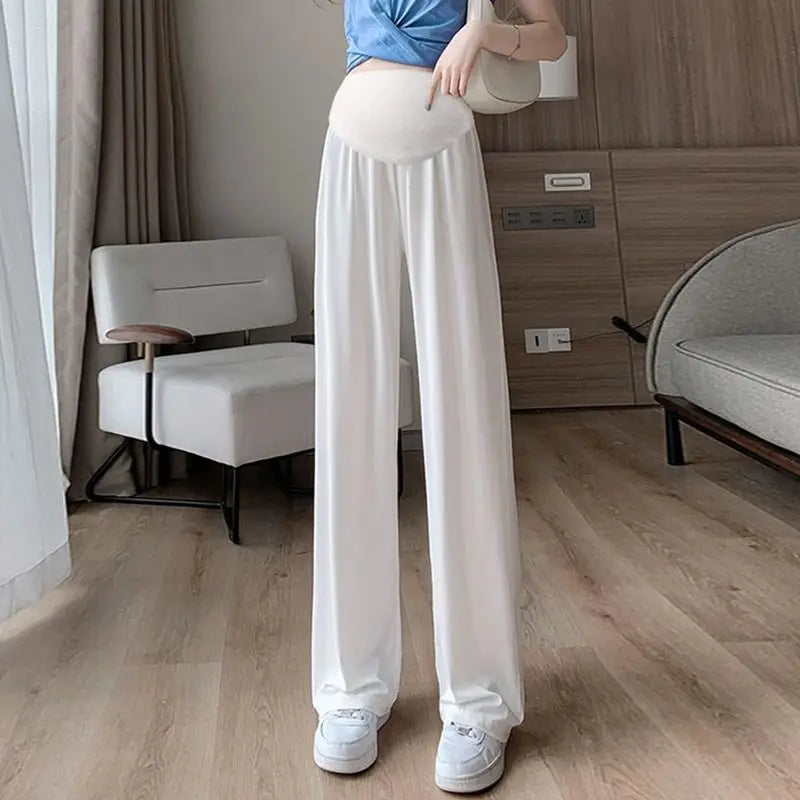 Chic Comfort Maternity Wide-Leg Trousers ATHLEXES