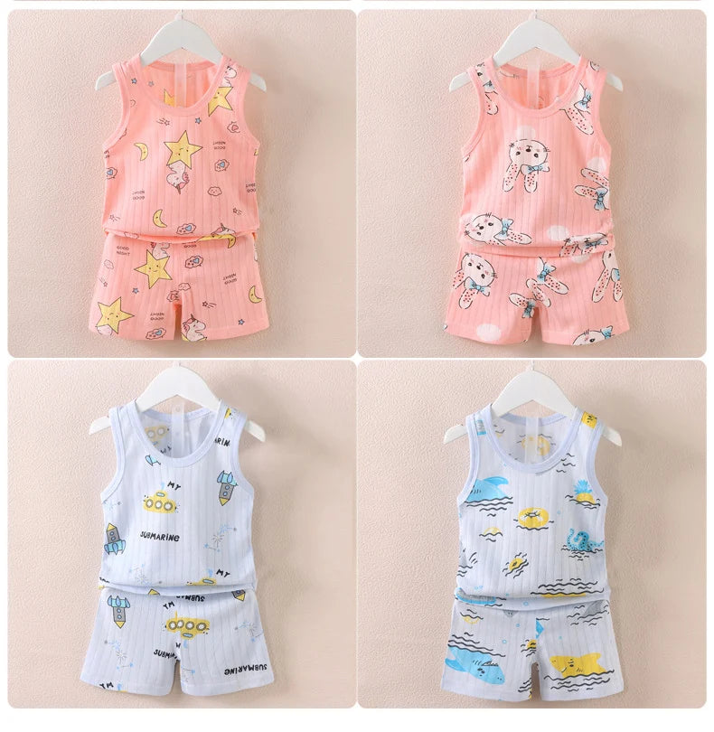 Cotton Comfort Kids Summer Outfit Set ATHLEXES