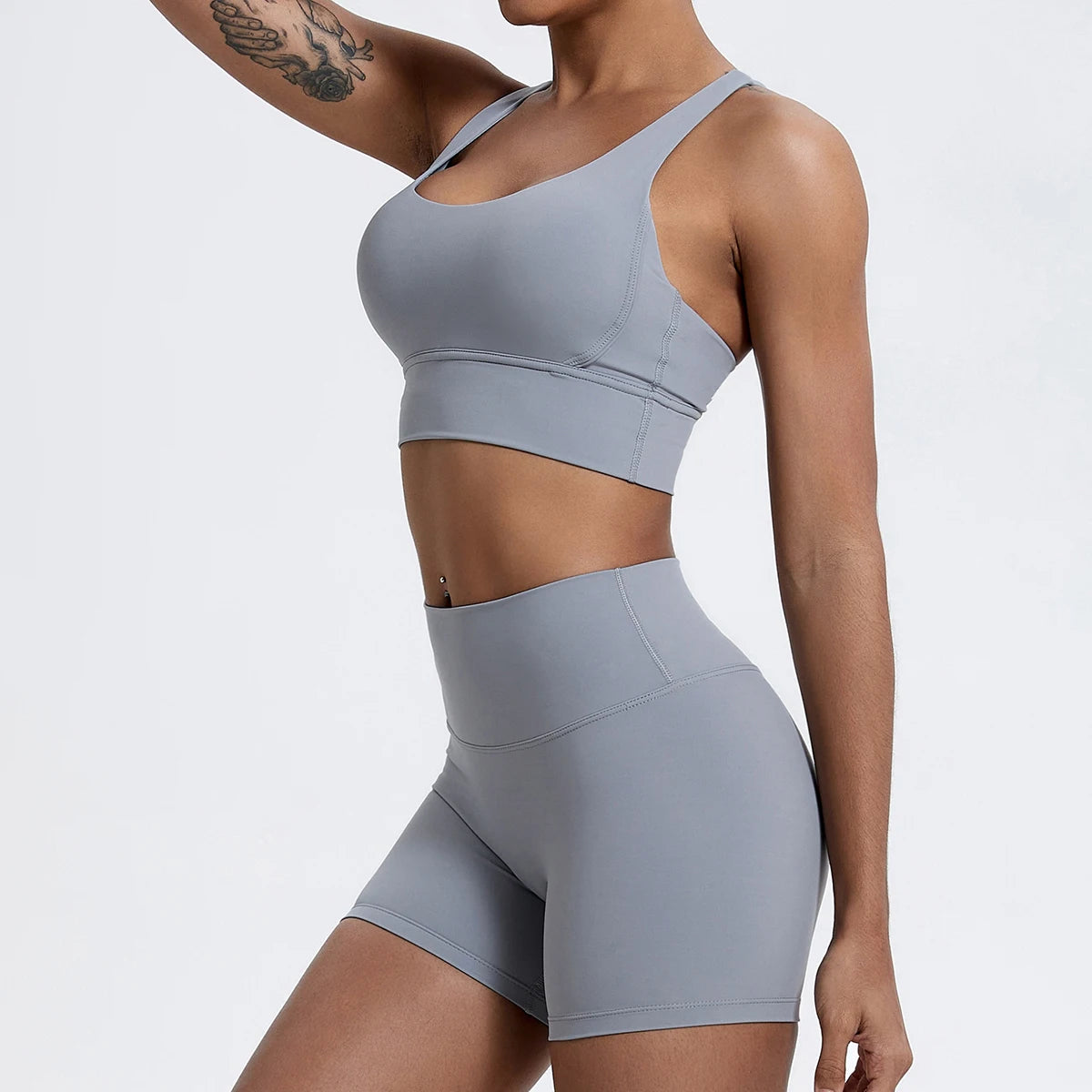EliteFit Cross Back Sports Bra for Women ATHLEXES