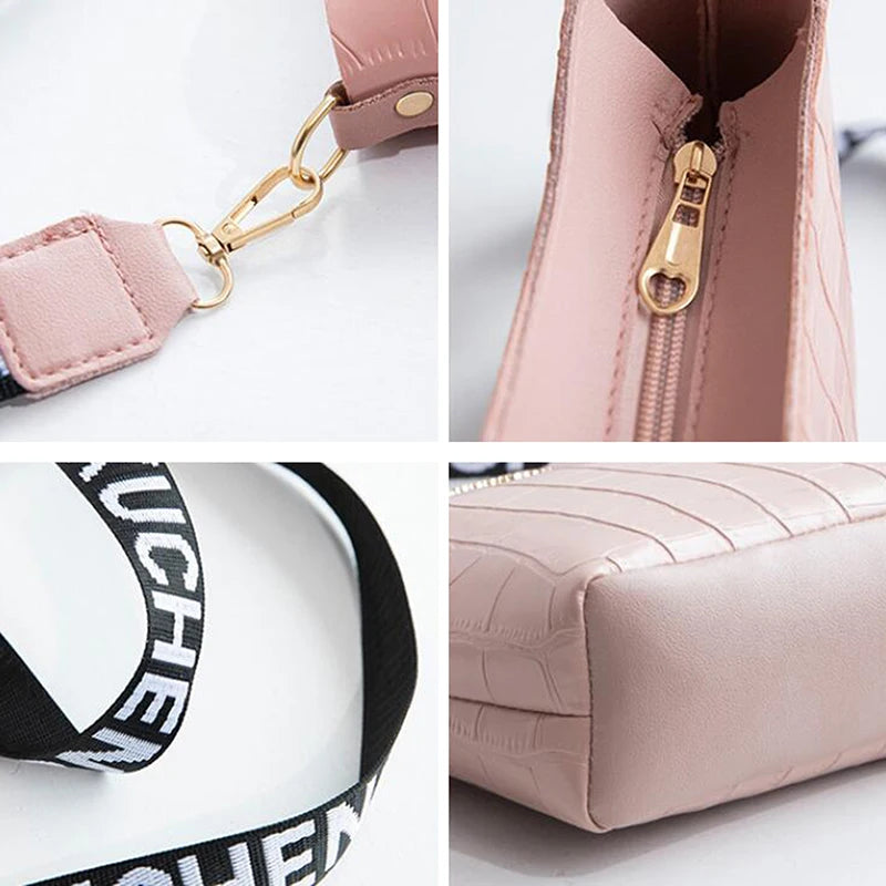 Crocodile Luxe Crossbody Handbag for Women ATHLEXES