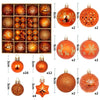 Charming 44Pcs Christmas Ball Ornament Collection ATHLEXES