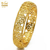 Dubai Bridal Light Luxury Gold Plated Bracelet ATHLEXES