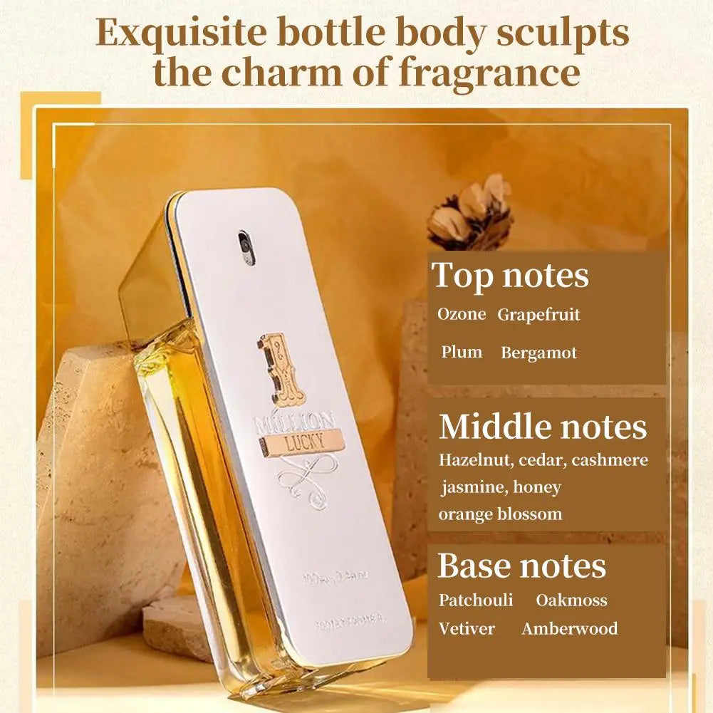 Golden Millionaire Deep Aroma Men's Perfume 100ml ATHLEXES