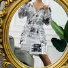 Plaid Hoodie Dress with Drawstring Detail ATHLEXES
