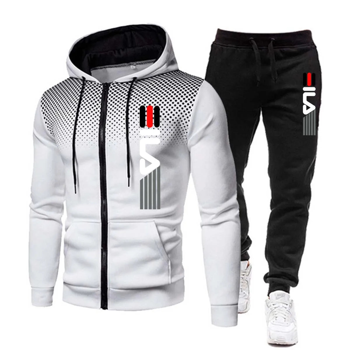 Elite Men's Fitness Tracksuit Set for Active Lifestyle ATHLEXES