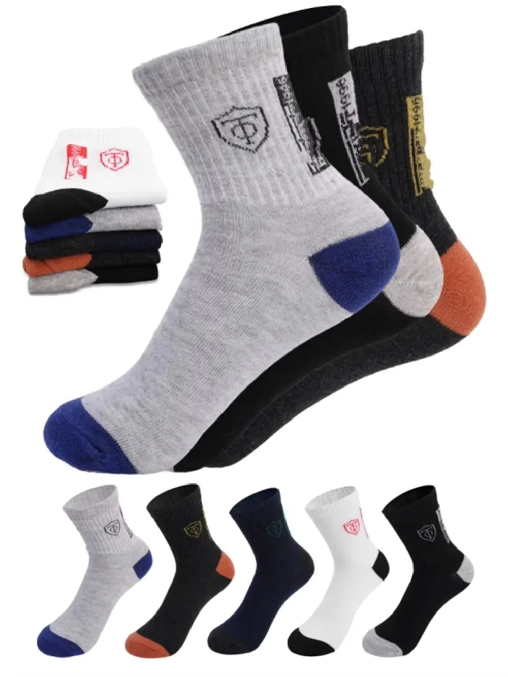 BambooBlend Breathable Sports Socks for Men ATHLEXES