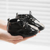 Meckior Retro Leather Baby Shoes with Anti-Slip Rubber Sole ATHLEXES