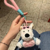 Westie Plush Keychain Pendant for Trendy Style ATHLEXES