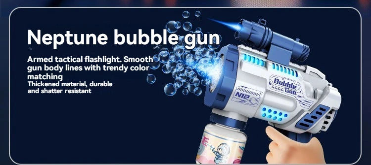 GlowBurst 12-Hole Electric Bubble Blaster ATHLEXES