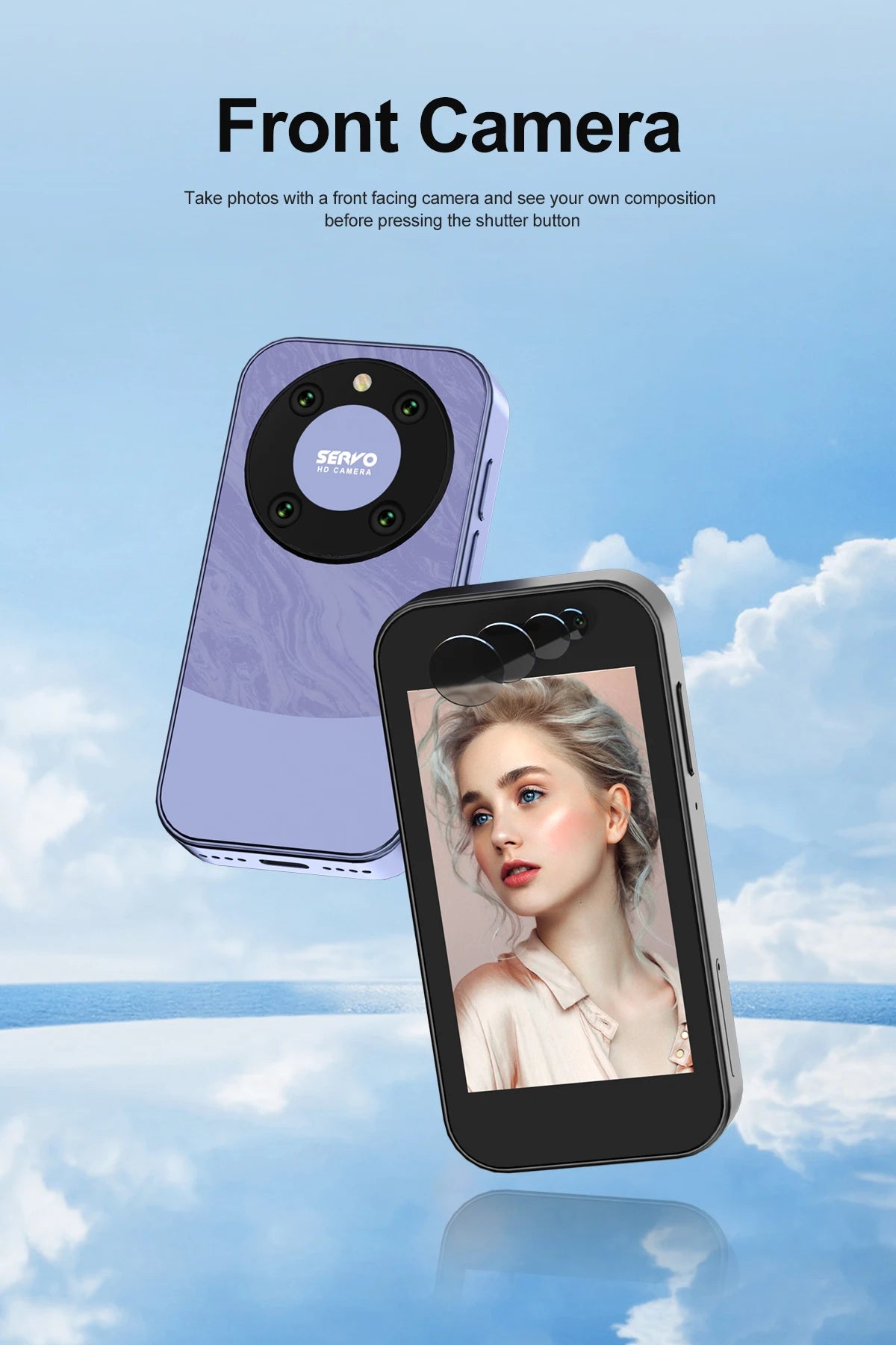 SERVO KING 9000 Mini Smartphone with Face Unlock ATHLEXES