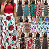 Boho Bliss Floral Maxi Dress for Summer ATHLEXES