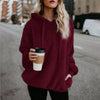 Chic Monochrome Hooded Sweater for Women ATHLEXES