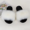 Luxury Faux Fur Slides for Women - Summer Comfort ATHLEXES