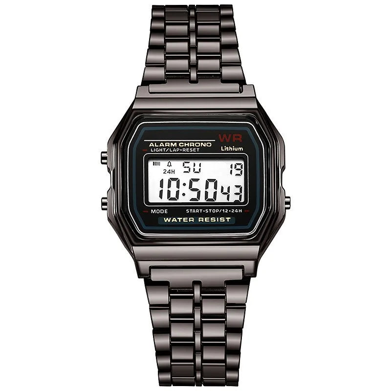 Elegant Rose Gold Digital Women's Watch ATHLEXES