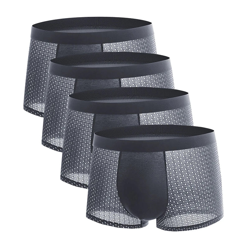 BreezeComfort Men's Mesh Boxers ATHLEXES