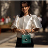 Elegant Puffy Sleeve Blouse for Women 2025 Summer Tops ATHLEXES