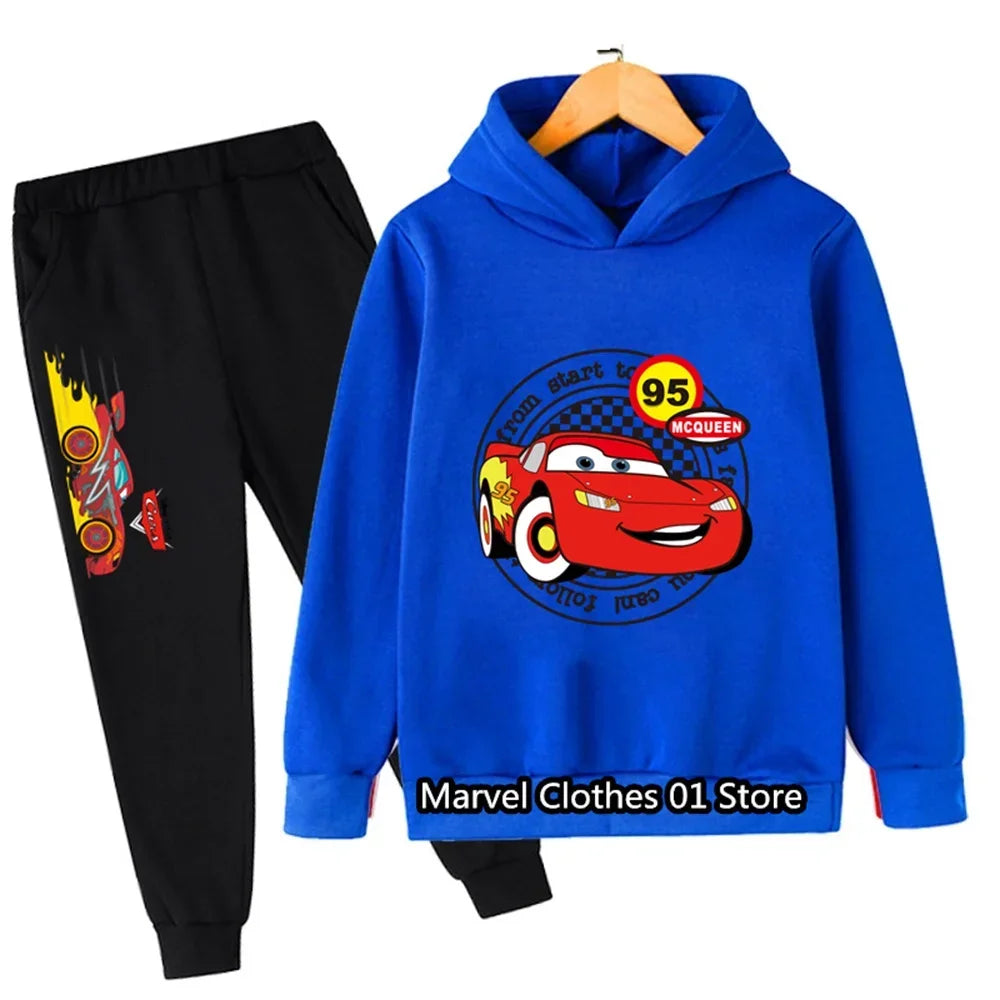 Lightning McQueen Kids Hoodie and Pants Set ATHLEXES
