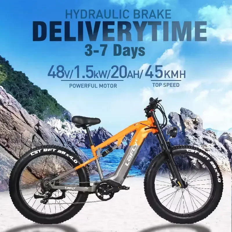 LAFLY-X800 1500W Off-Road Electric Bike 2024 ATHLEXES