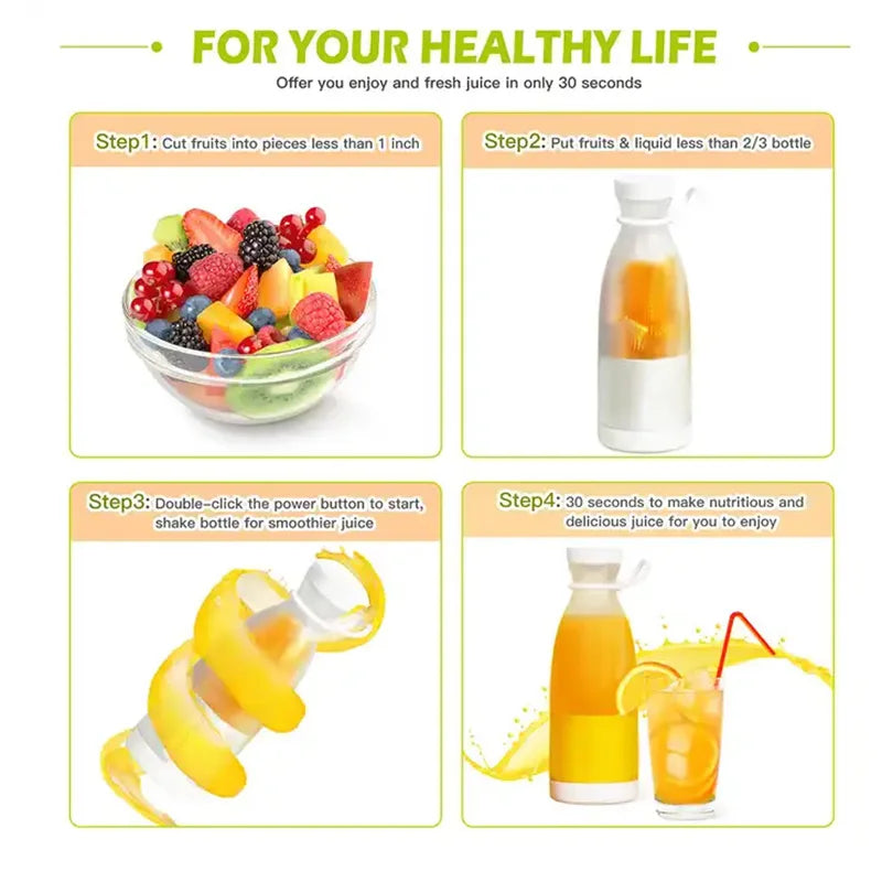 Miko Nice Portable Fruit Blender Cup ATHLEXES