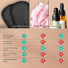 ExfoliGlow 1pc Deep Exfoliating Mitt for Radiant Skin ATHLEXES